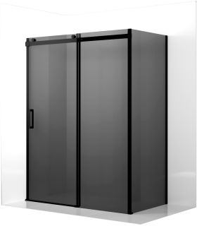 Душевой уголок Ambassador Benefit 19022204HBB-80HBB 150x80см чёрный/тонированное